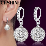 925 Sterling Silver New Jewelry, featuring Shambhala luxury zirconia stud earrings.