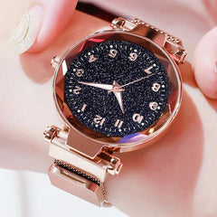 Luxury Women's Magnetic Starry Sky Watch